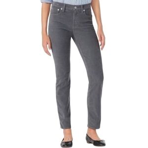 J. Crew Factory | Women’s Gray Corduroy Toothpick Skinny Pants (Size 25)